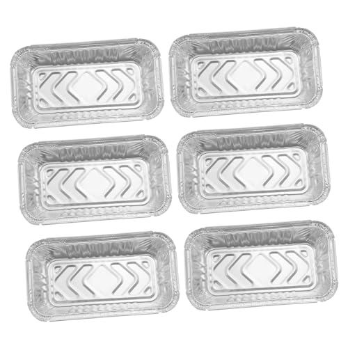 Ipetboom 25pezzi Teglie per Barbecue Usa e Getta Teglie in Alluminio per Asporto per Cibo Fresco e Trasporto Comodo