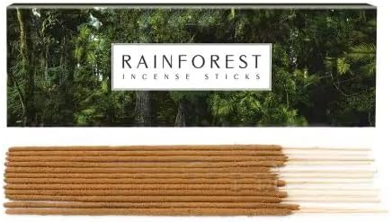 Rain Forest Masala Incense Sticks Pure Scented Prayer Agarbatti Premium Quality Fragrance Sticks 100 Grams