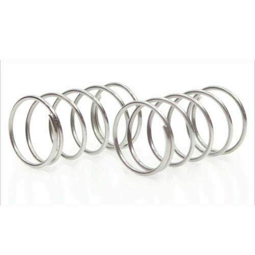 Ressorts De Compression Acier Inoxydable - Lot De 20 - Diamètre Fil 0.5 Mm, Diamètre Extérieur 3 Mm - Longueurs 5 à 50 Mm