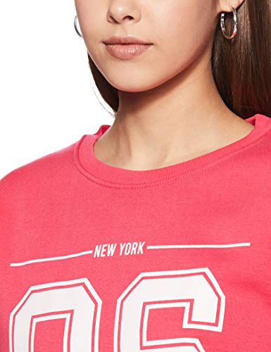 Image of Amazon Brand - Symbol Women Cotton Blend Round Neck Regular Fit Sweatshirt (Pullover) (Available in Plus Sizes)