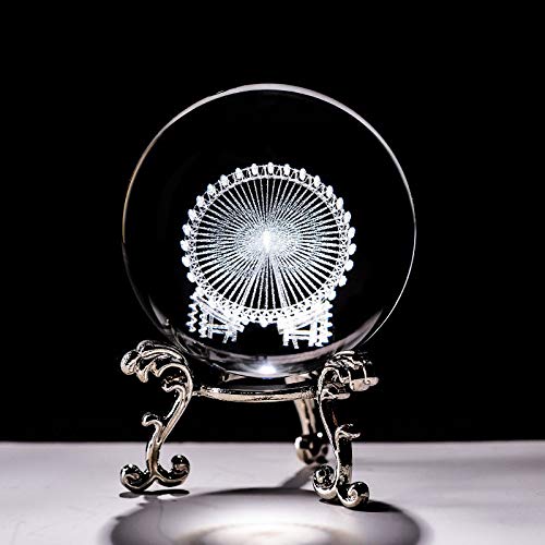 ★シンガポール・★水晶・インテリア Amazon.co.jp: 占い水晶玉を見つめる 6センチクリスタル3Dボール