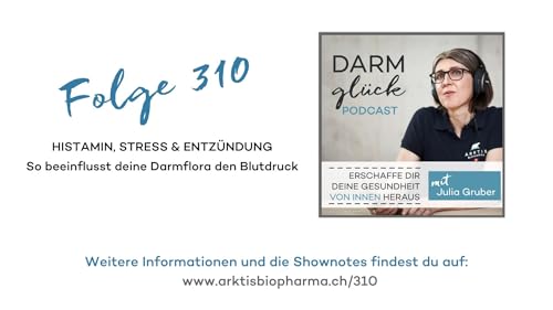 Page de couverture de Histamin, Stress & Entzündung: So beeinflusst deine Darmflora den Blutdruck
