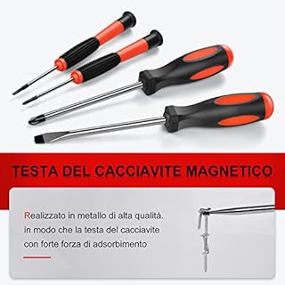 GoYwato Cassetta Attrezzi Completa 287pc - Set Attrezzi da Lavoro Cassetta Attrezzi Completa Valigetta Attrezzi Portatile con Cricchetto Cacciaviti Fai da te Riparazioni Quotidiane Casa Ufficio