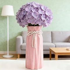#B 9.5" Pink Tall Vase