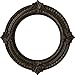 Ekena Millwork CM13BNSHC Benson Ceiling Medallion, 13 1/8"OD x 8"ID x 5/8"P (Fits Canopies up to 8"), Hand-Painted Stone Hearth Crackle