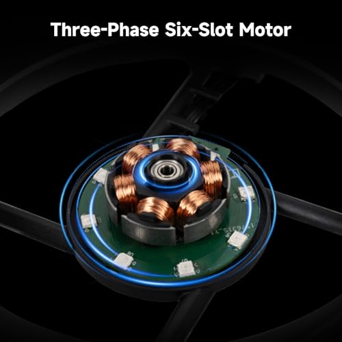 Image of PCCOOLER F7 X120 ARGB PC Fan, Wireless Daisy Chain, 3000RPM Extreme Cooling | Universal Motherboard Sync, 3-Level Fan Speed, Tool-free Installation, ARGB Control, 28mm Thickened Blades, 83CFM DBB Durable