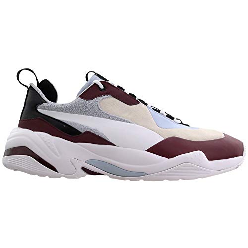 PUMA Womens Thunder Colour Block Lace Up Sneakers Shoes Casual - Burgundy - Size 5.5 B