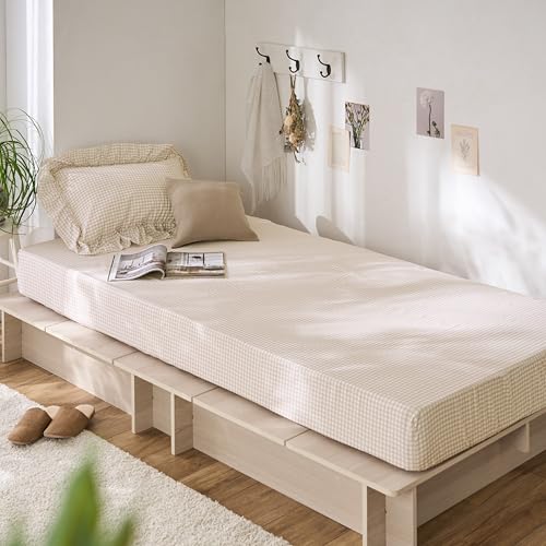 �x���[�i(BELLUNA) �{�b�N�X�V�[�c �V���O�� �Z�~�_�u�� �_�u�� �t���� ���킢�� �z�c�J�o�[ BOX�V�[�c �x�b�h�J�o�[ �z�� �s�[�`�X�L�� �Q��J�o�[ (555722-505)