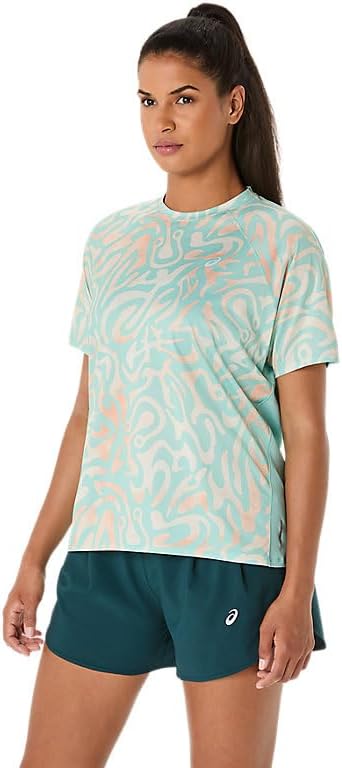 ASICS Women's Road Short Sleeve TOP Running Apparel
