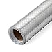 KINLO 60x500CM Aluminium Folie Aufkleber Küchen Selbstklebende Küchenfolie Hitzebeständig Tapete Öl-Resistent Wasserdicht Anti-Schimmel DIY Möbel Folie für Küchen/ Schrank/ Möbel/ Tische