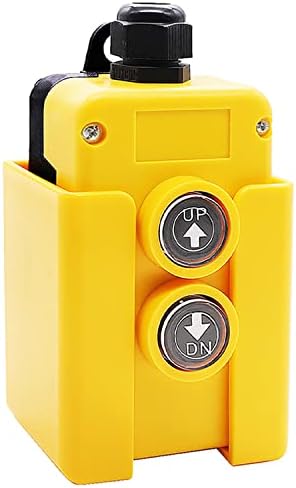 mankk Dump Trailer Remote Control Switch 12V DC Up Down Control Switch Single Double Acting Hydraulic Pump Power Supply Unit Remote Controller for Truck Lift Gate Cranes Wrecker