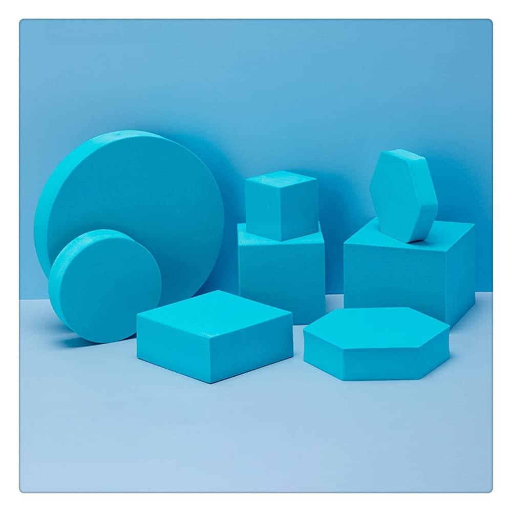 GISELA D 8 in 1 Foam Photography Prop Set for Product Display, Accessories, Jewellery, Cosmetics, Model, Perfumein and Trinkets on Perfect of Showing