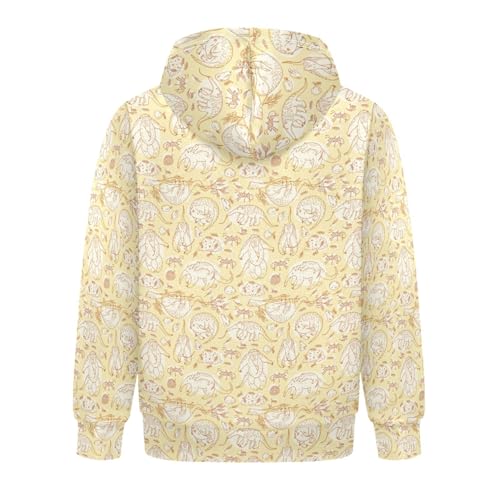 Australian Aboriginal Dot Art Youth Hoodie Sweatshirt2