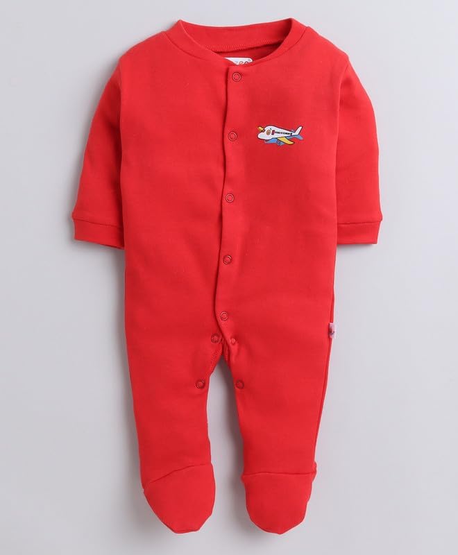 Image of 100% Cotton Rompers for New Born Baby Sleepsuits Jumpsuit Night Suits for Baby Boys & Girls |Onesies| Infant Clothes Pack Of 3