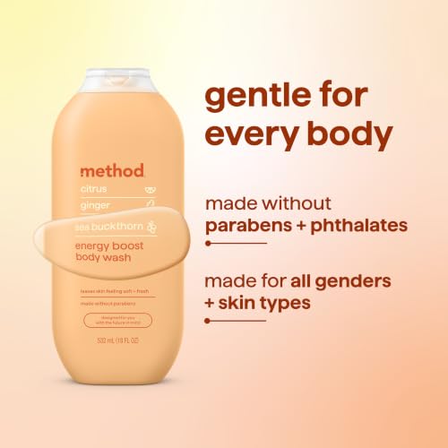 Image of method Body Wash, Energy Boost, 18 fl oz