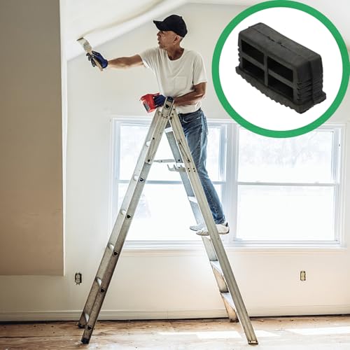 Patins antidérapants pour échelle pour protéger le bois et tapis de maison - 4