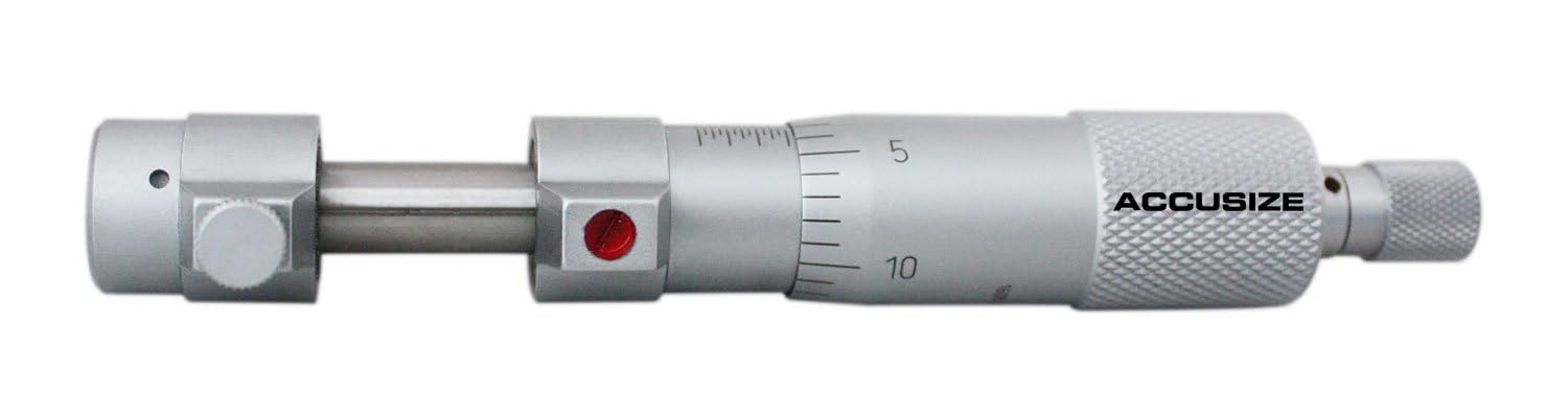 accusize – 1 – 2 "x 0.001" micrómetro de interior, acabado en cromo satinado), # eg00 – 3222