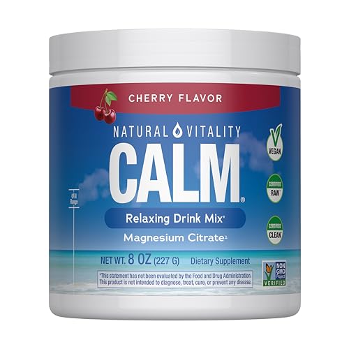 Natural Vitality Calm Magnesium Supplement Powder