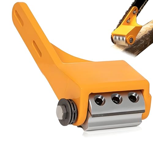 Heavy-Duty Log Debarker & Grooving Tool for Chainsaws