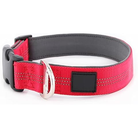 EDOTFISH Classic Reflective Dog Collar with Buckle Adjustable Safety Nylon Collars for Small Medium Dogs Cover