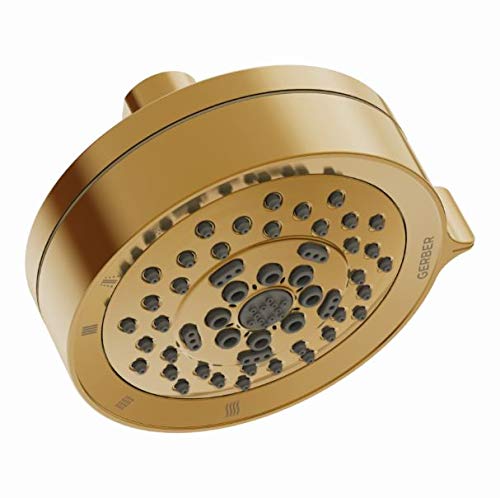 Pommeau de douche 5 fonctions Parme bronze brossé économique à jet réglable