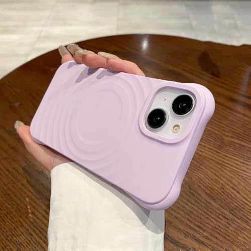Coque de téléphone pour iPhone 15 Pro Max bleu ciel magnétique