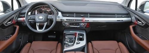 Changement de couleur carbone Q7 2017-2019 rénovation console centrale - 4