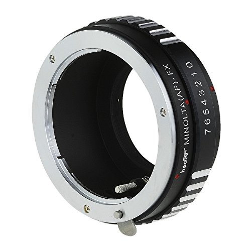 Haoge Lens Mount Adapter For Sony Alpha A Minolta Ma Af Lens To Fujifilm Fuji X Fx Mount Camera As X-A3 X-A5 X-A10 X-A20 X-E1 X-E2 X-E2S X-E3 X-H1 X-M1 X-Pro1 X-Pro2 X-T1 X-T2 X-T3 X-T10 X-T20 X-T30 #TOP2