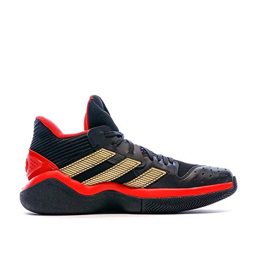Tênis Adidas Harden Stepback - Preto e Vermelho, Cor: Preto/vermelho, Tamanho: 39