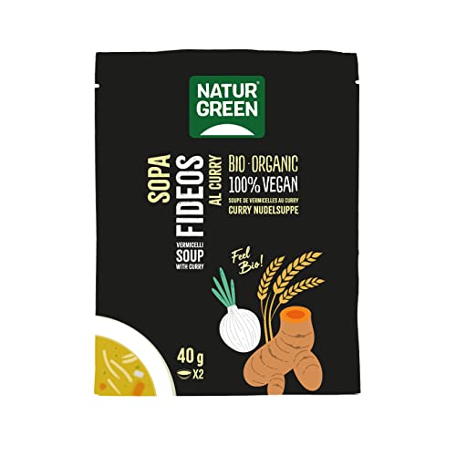 Naturgreen Sopa Fideos Curry Bio 40G