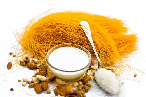 Veganic Vermicelli Long Cut Roasted | Seviyan/Sewai/Semiya For Kheer or Upma - 400gm