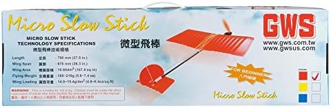 Micro Slow Stick EPS150, Red