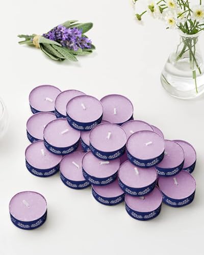 Scented Tealight Candles, Organic Luxury Aroma Upto 4 Hours, Smok...