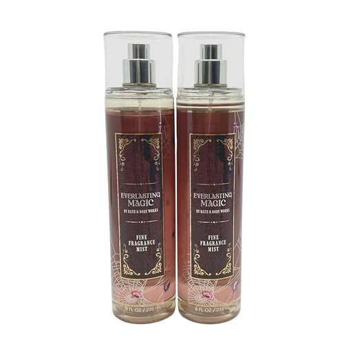 Bath & Body Works Fine Fragrance Mists, Set of 2, 8oz Each Bottle (Everlasting Magic)