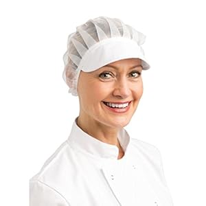 Whites Chefs Apparel czapka z daszkiem biała