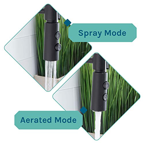 Js Jackson Supplies White Utility Sink In White Vanity, Matte Black Pull-Down Coil Faucet, Soap Dispenser And Spacious Cabinet For Garage, Basement, Shop And Laundry Room #TOP7