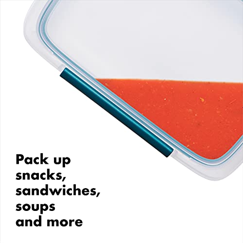 OXO Good Grips Prep & Go Food Storage Container - 5 Cups, Teal - image 3