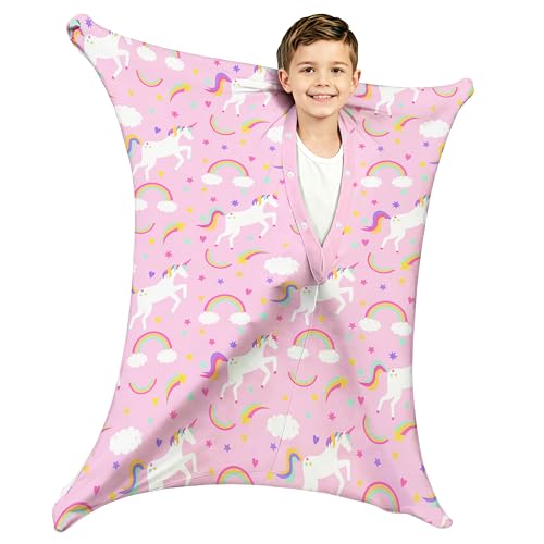 X-Large Pink Unicorn Sensory Sock