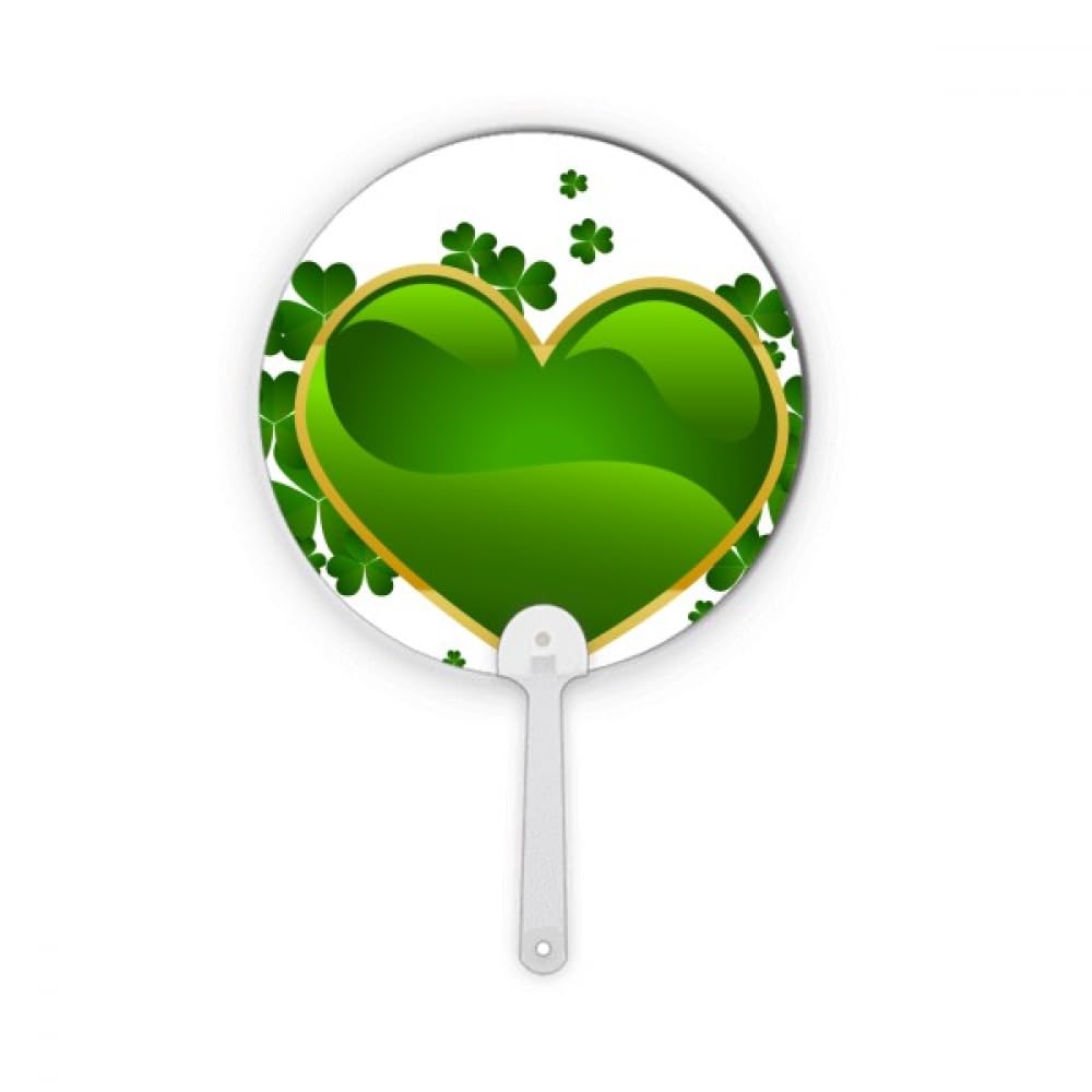Éventail rond No/No idéal pour animer vos soirées de la Saint-Patrick