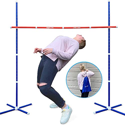 Chen0-super Limbo Pole Outdoor-Spiele für Erwachsene und Familien - Limbo-Spiel für Kinder Partyspiele, Hinterhofspiele… – Bild 3