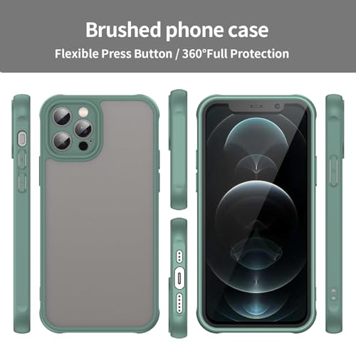 Coque iPhone 12 Pro fine anti-empreintes et rayures dos mat rigide