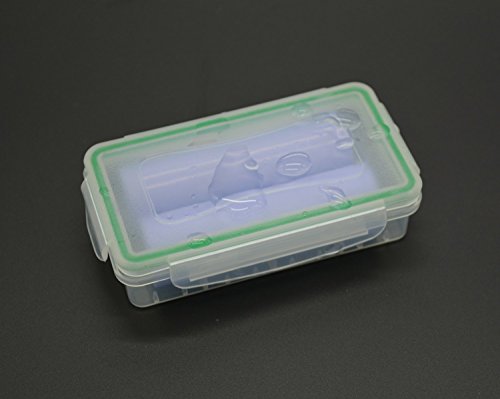 Case Wonder Clear Plastic Waterdichte Batterij Opbergdoos Organizer voor 18650 Batterijen/16340 Batterijen/CR123A… - Afbeelding 8