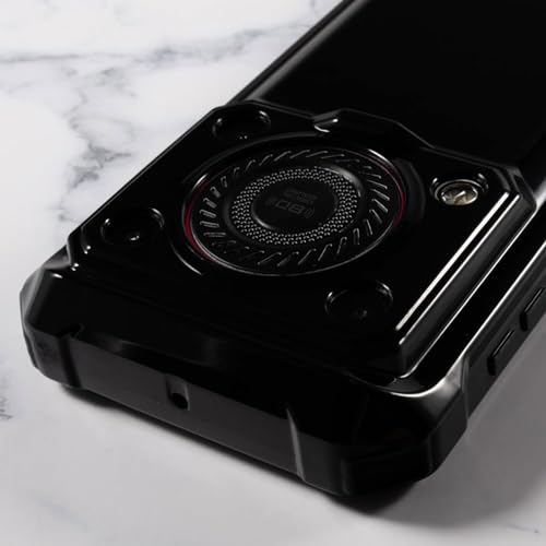 LYZXMY Case for Oukitel WP36 + 1 x Tempered Film Glass Screen Protector - Black Silicone Soft TPU Cover Shell for Oukitel WP36 (6.52") - Image 3