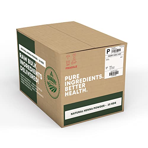 Polvo de Henna Herbal Granary Mart 44 lbs Bolsa a Granel miniatura 2