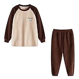 ♥ Meilleur cadeau : nos pyjamas sont adaptés à de nombreuses occasions. Ce pyjama peut être utilisé comme vêtement de maison, pyjama ou à l'extérieur. En hiver, apportez un peu de chaleur à vous-même, votre famille et vos amis. Cet ensemble de pyjama est un cadeau attentionné pour votre femme, fille et mère. Cet ensemble de pyjama est également un cadeau idéal pour la famille, les amis et tous ceux que vous aimez pour les anniversaires, Thanksgiving, Noël et Nouvel An.