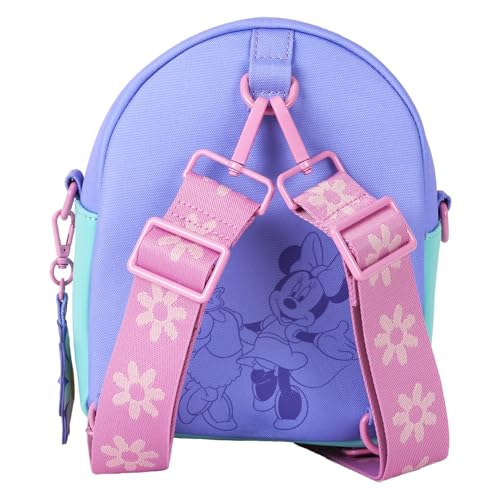Loungefly Disney Daisy Duck & Minnie Mouse Mini Convertible Backpack - Thumbnail 4