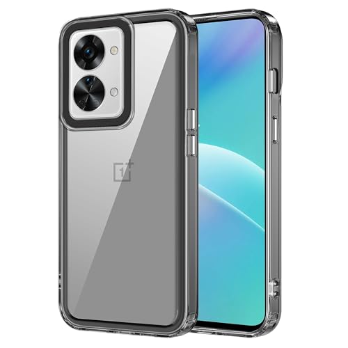 amazon basics Back Case Cover for OnePlus Nord 2T 5G (TPU + PC_Black)