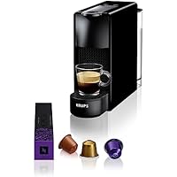 Krups Nespresso Essenza Mini Cafetera de cápsulas, 1260 vatios,