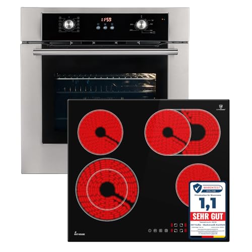 KKT KOLBE Autarkes Herdset | 60cm Einbaubackofen BO8810SS | 59cm...