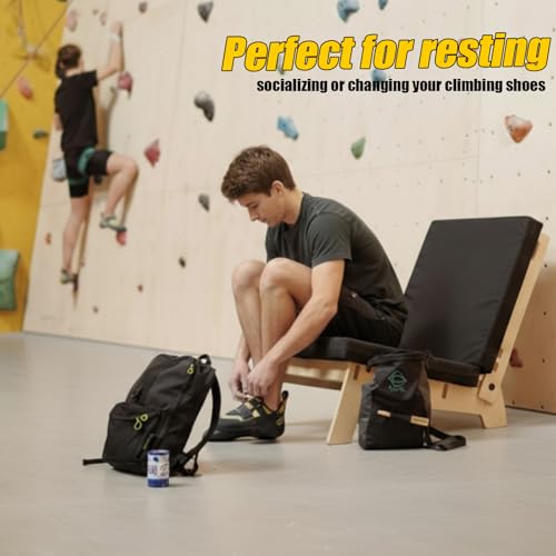 BrightRow Crash Pad Chair Frame Crash Pad Couch, Ideal for Climbing Facilities, Home, Van Life - Chair Frame